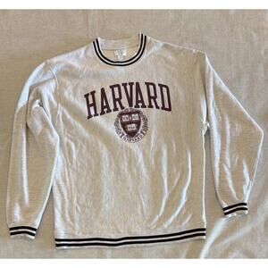 VTG Champion Reverse Weave Harvard University College Sweatshirt Crewneck sz L
